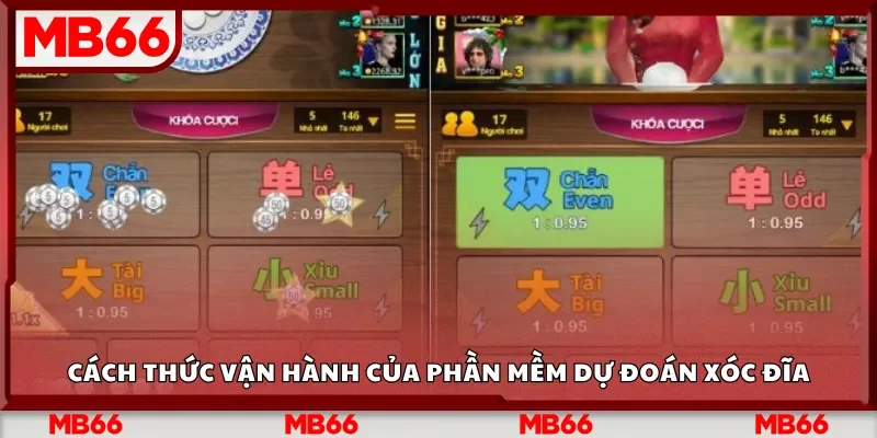 Cách thức vận hành của phần mềm dự đoán xóc đĩa